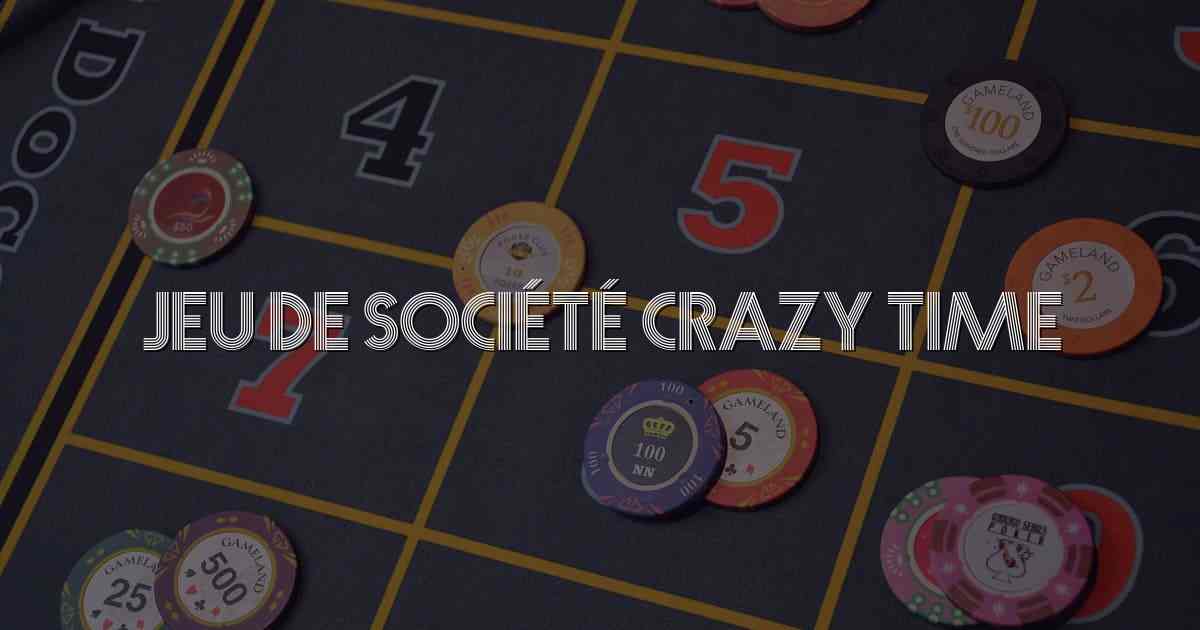 Jeu de Société Crazy Time